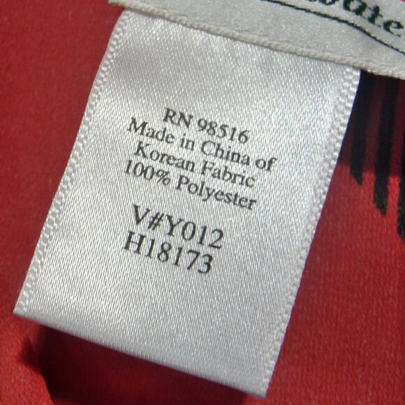 COLDWATER CREEK RED PLAID BUTTON FRONT SHIRT - Picture 10 of 10